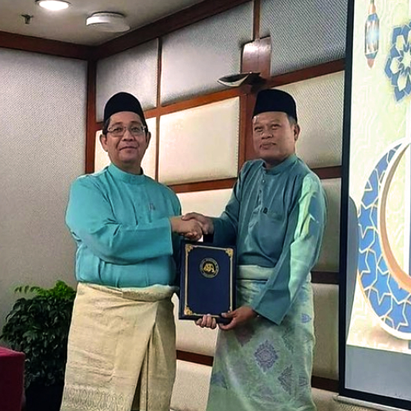 Majlis Menandatangani MOU antara Universiti Teknologi MARA (UiTM) dan Lembaga Juruukur Bahan Malaysia (LJBM).